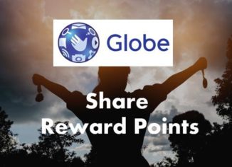 Paano mag-share ng Globe Reward points