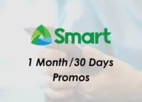 Smart 1 Month (30 Days) Promos 2019