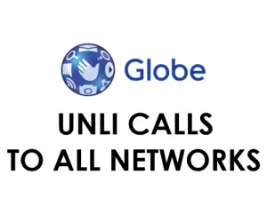 Globe Unli Calls  to All Network & All-Net Text Promos