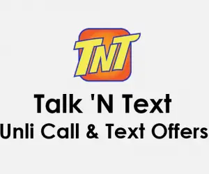 TNT Unli Call & Text Combo Promo Offers – Talk ‘N Text