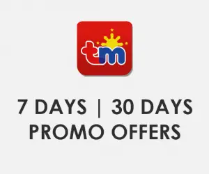 TM 7 Days & 30 Days (1 Month) Call, Text & Data Promos